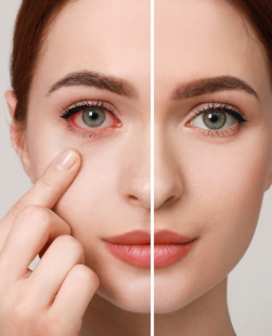 sstinging and burning