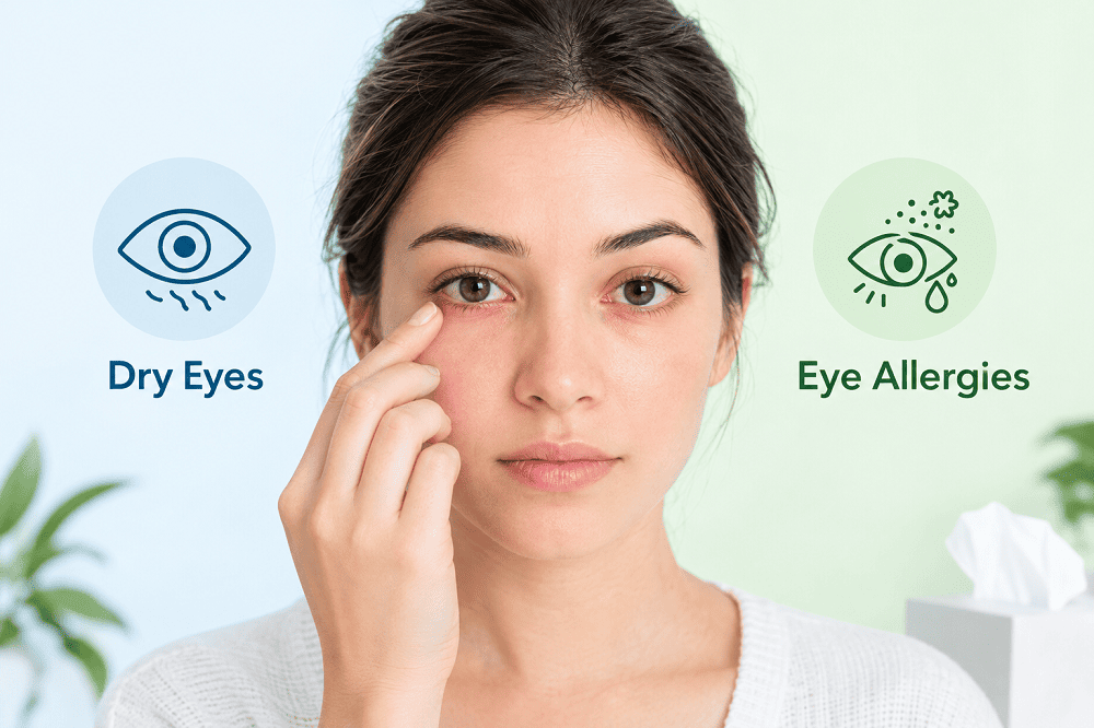 Dry Eye or Allergies? How to Tell the Difference and Find Relief