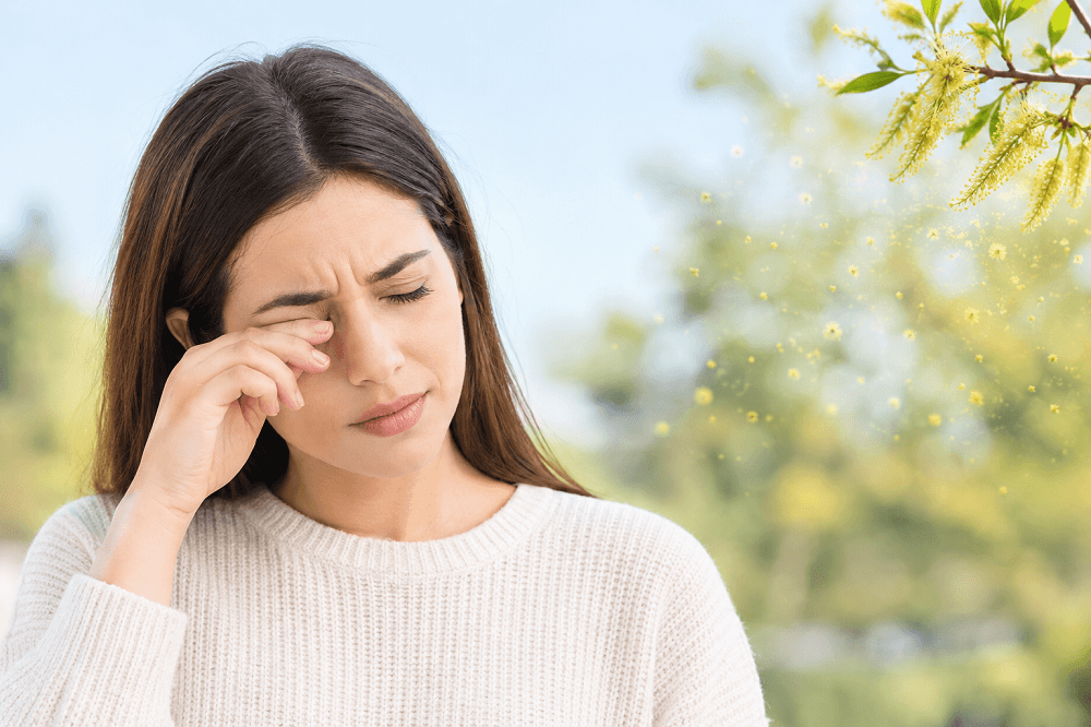 Spring Allergy Eye Irritation